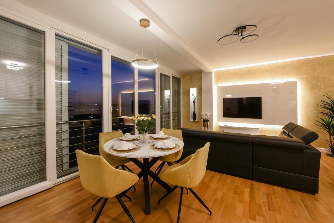 Ferienwohnung Zadar Sunset Penthouse With Spectacular View And Jacuzzi Exterior foto