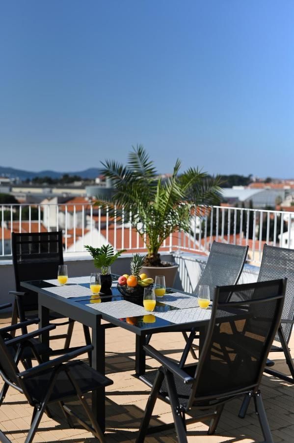 Ferienwohnung Zadar Sunset Penthouse With Spectacular View And Jacuzzi Exterior foto