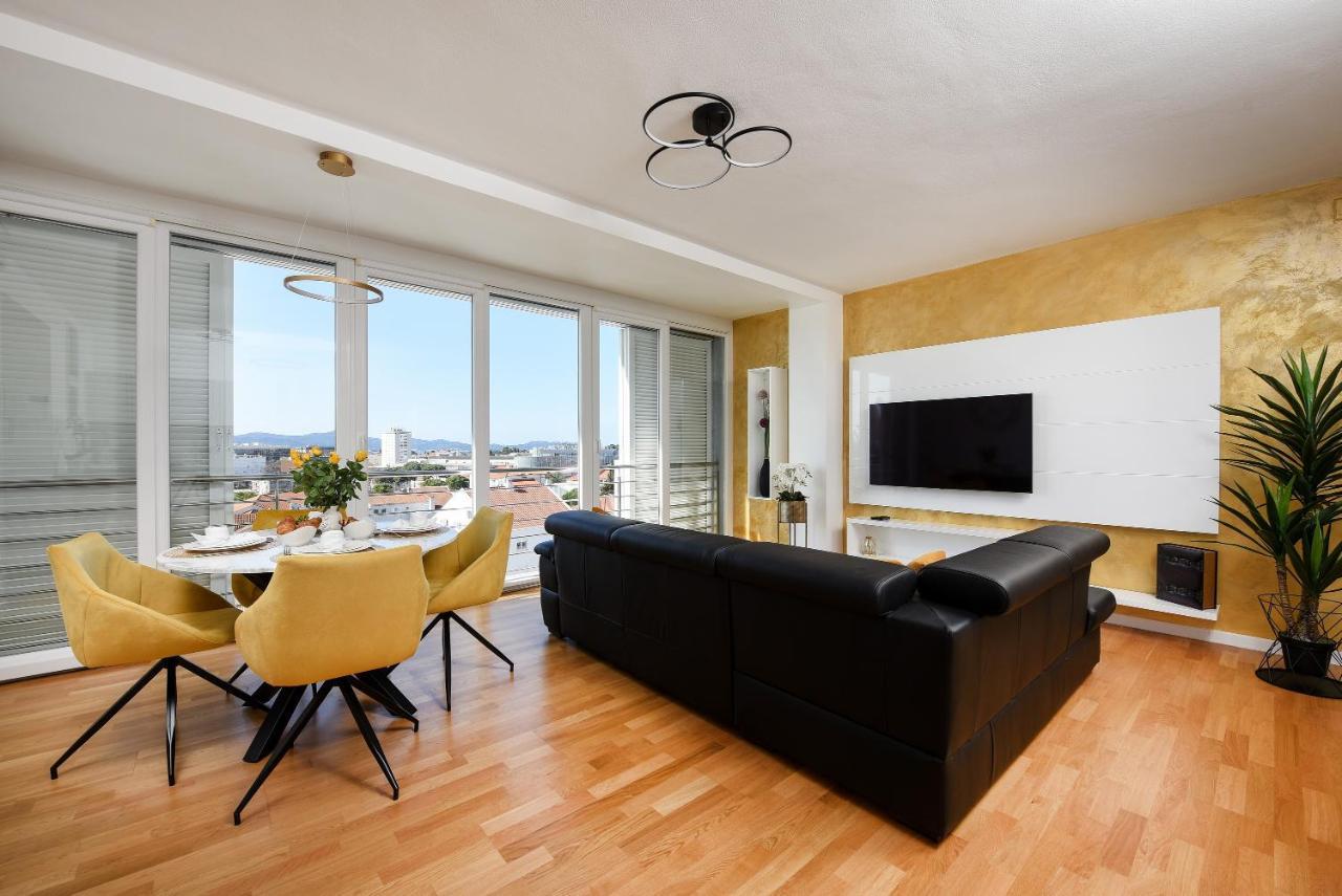 Ferienwohnung Zadar Sunset Penthouse With Spectacular View And Jacuzzi Exterior foto