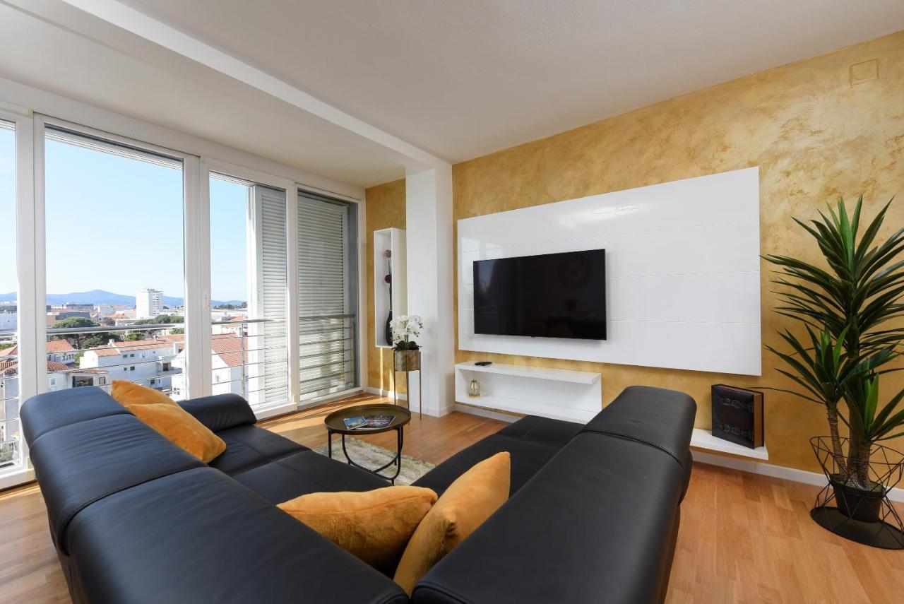 Ferienwohnung Zadar Sunset Penthouse With Spectacular View And Jacuzzi Exterior foto