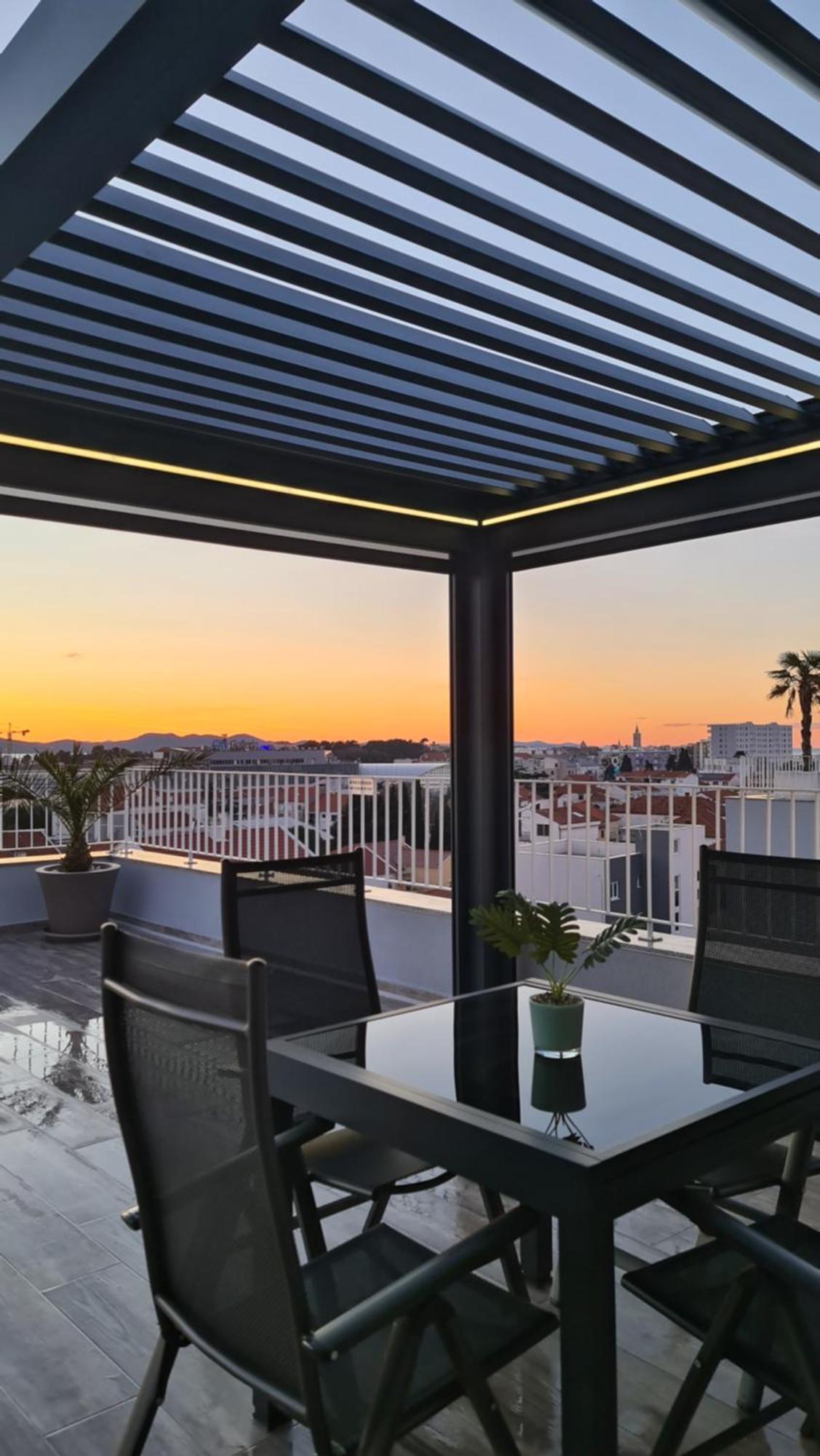 Ferienwohnung Zadar Sunset Penthouse With Spectacular View And Jacuzzi Exterior foto